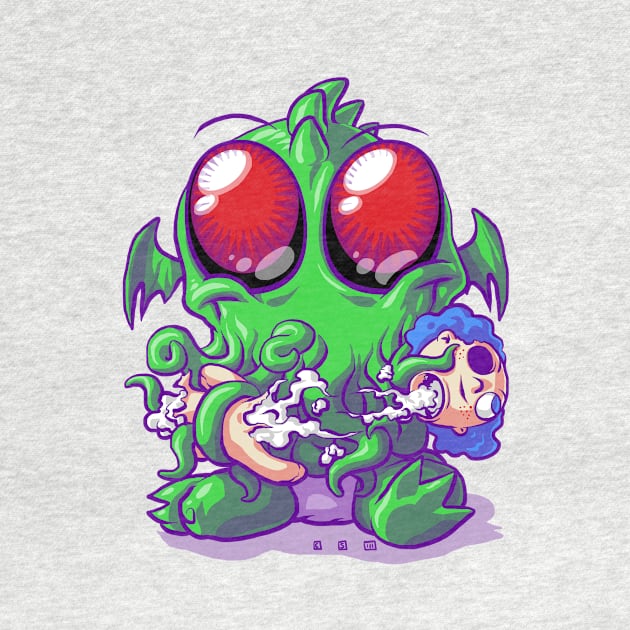 Lil' Cthulhu by cs3ink